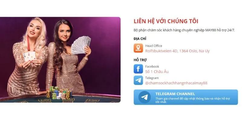 Thông tin liên lạc đội CSKH qua tele và facebook